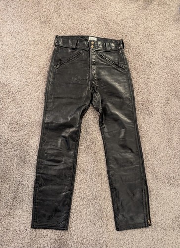 Langlitz leathers pants black - leathers,