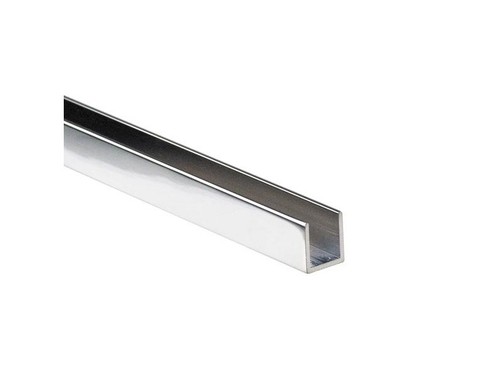 Aluminium duschprofil profil - aluminium, u-profil